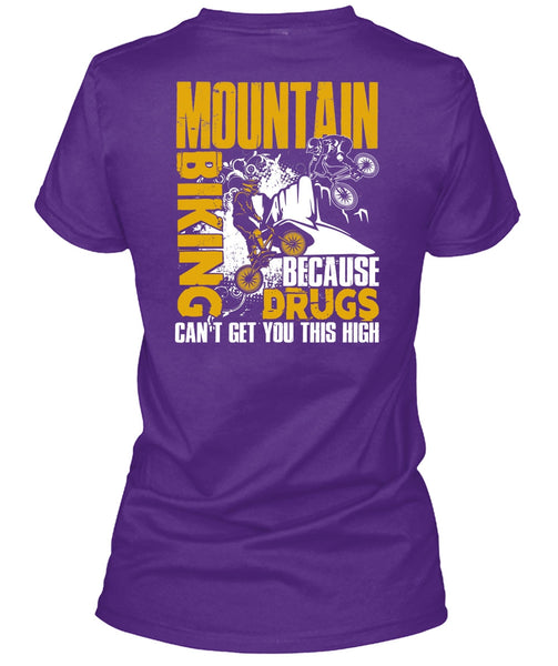 Mountain Biking T Shirt, Being A Biker T Shirt