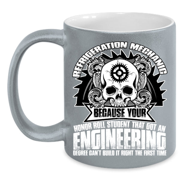 Refrigeration Mechanic Coffee Mug, Cool Gift For Mechanics Coffee Cup