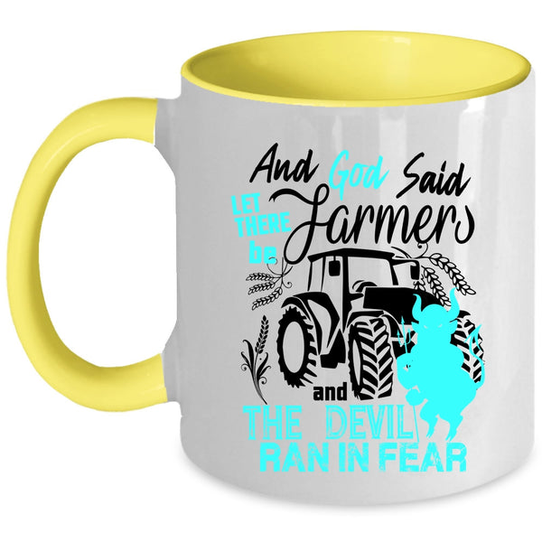 Cool Gift For Farmer Coffee Mug, Funny Farmer Accent Mug
