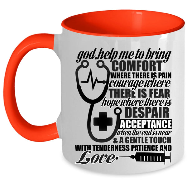 Cute Gift For Nurses Coffee Mug, Lovely Nurses Accent Mug