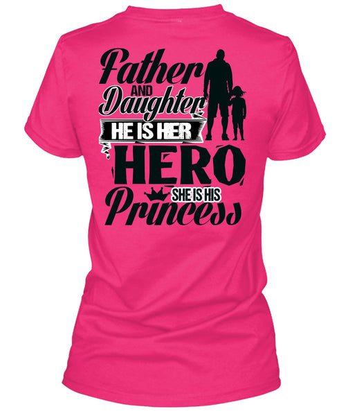 Father And Daughter T Shirt, I Love Papa T Shirt