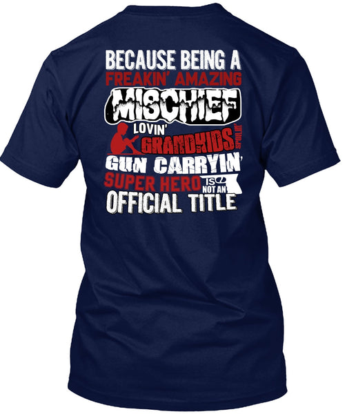 Loving Grandkids T Shirt, Official Title T Shirt