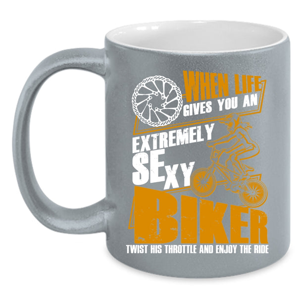 Single Mom Has A Heart Of Gold Coffee Mug, Awesome Mom Coffee Cup