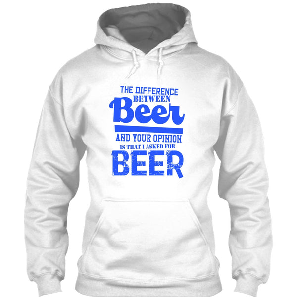 The Difference Between Beer T Shirt, Coolest Beer Drinker T Shirt
