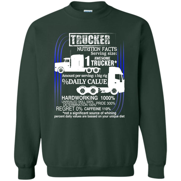 Best Trucker Ever T Shirt, Coolest Trucker Sweatshirt
