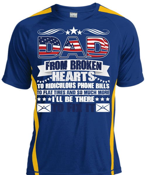 Dad From Broken Hearts T Shirt, I'll Be There To Fix It T Shirt, Cool Shirt