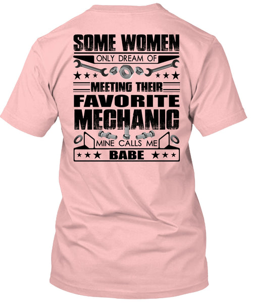 Favorite Mechanic T Shirt, I Love Mechanic T Shirt