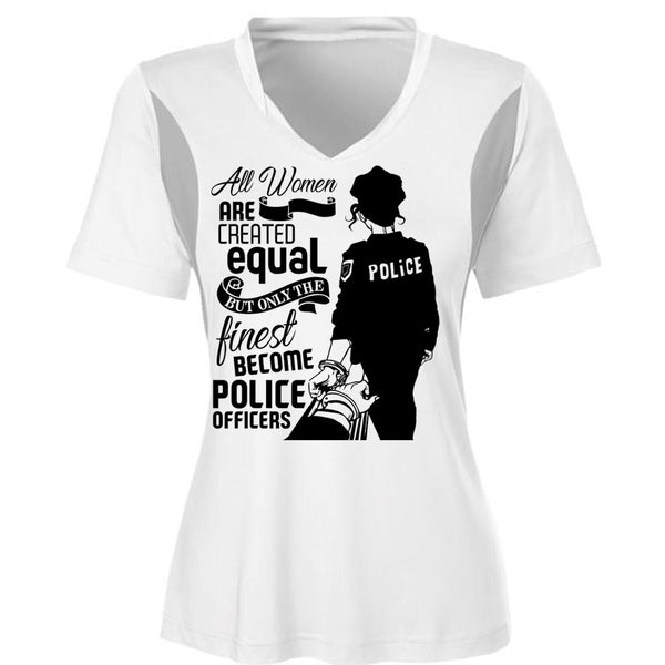 All Women Are Created Equal T Shirt, I Love Police T Shirt, Awesome T-Shirts