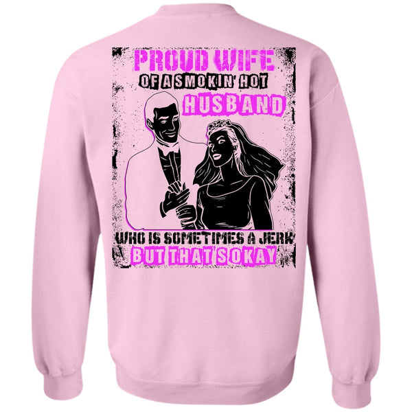 I Love Husband T Shirt, Proud Wife Sweatshirt