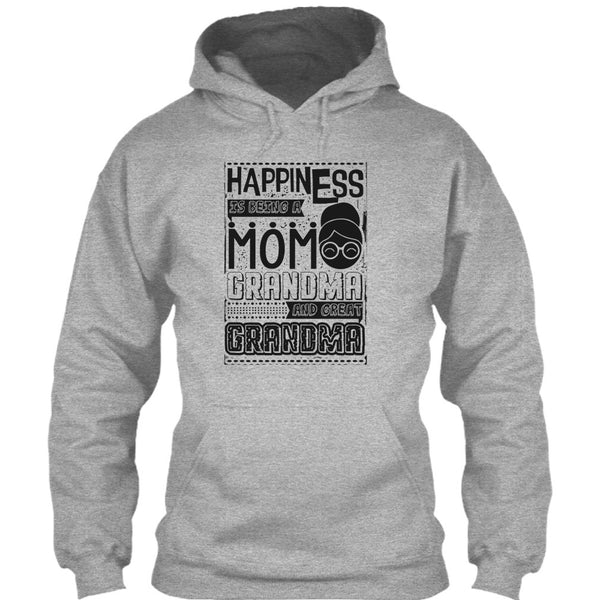 Happiness Is Being A Mom T Shirt, And Great Grandma T Shirt