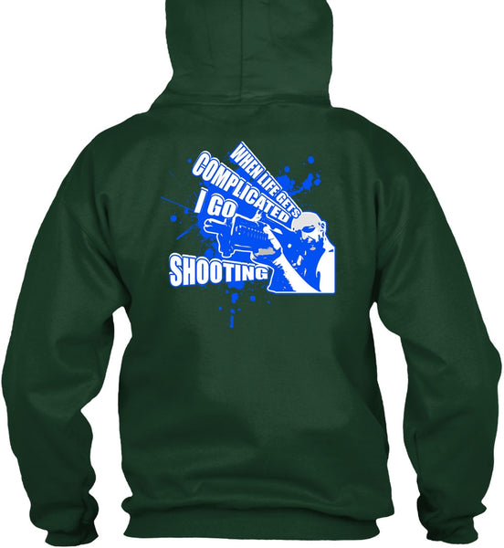 I Go Shooting T Shirt, Being A Hunter T Shirt