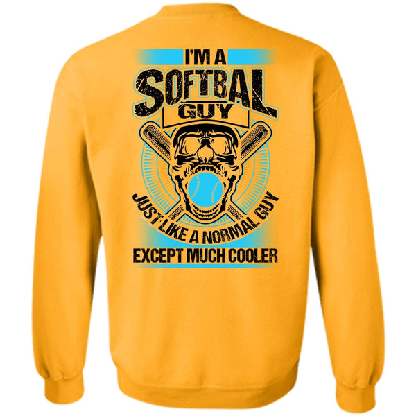 Being A Softball Coach T Shirt, I'm A Softball Guy Sweatshirt