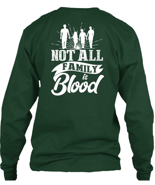 Not All Family Is Blood T Shirt, Being A Papa T Shirt