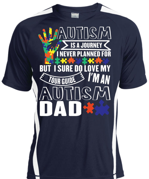 Autism Is A Journey T Shirt, I'm An Autism Dad T Shirt, Cool Shirt