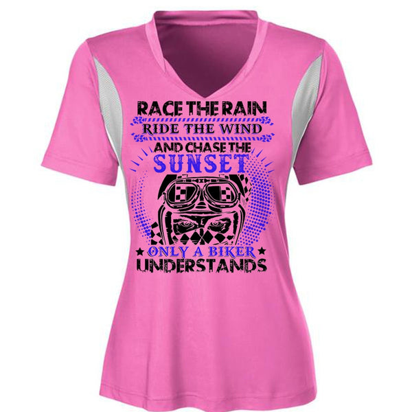 Race The Rain T Shirt, I Love Biker T Shirt, Awesome T-Shirts