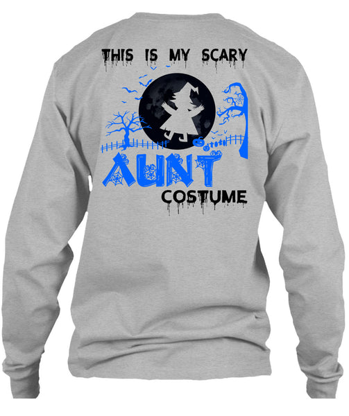 This Is My Scary Aunt Costume T Shirt, Wait For Halloween T Shirt