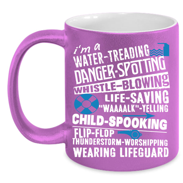 I'm A Water Treading Coffee Mug, Awesome Swimming Coffee Cup