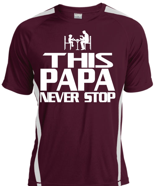 This Papa Never Stop T Shirt, Father's Day T Shirt, Being A Papa T Shirt