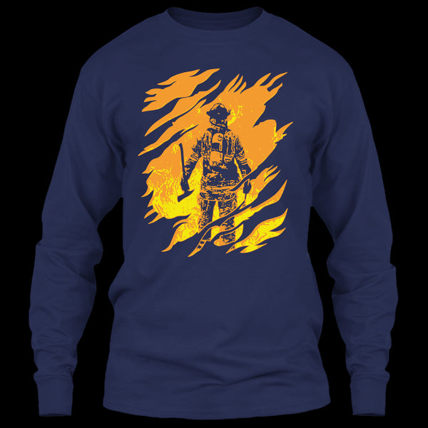 A black t-shirt with the shopify logo