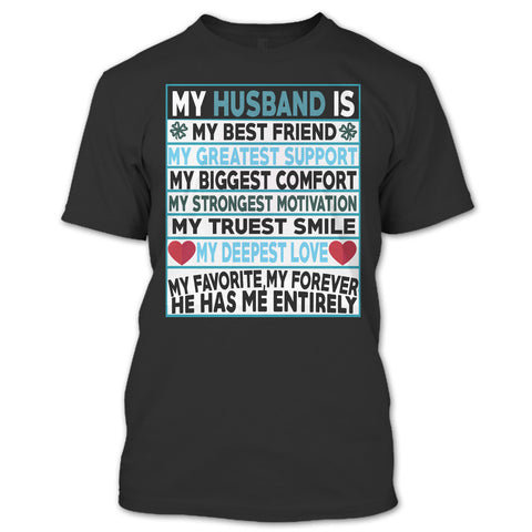 A black t-shirt with the shopify logo