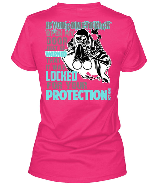 Locked For Your Protection T Shirt, I Love Veteran T Shirt