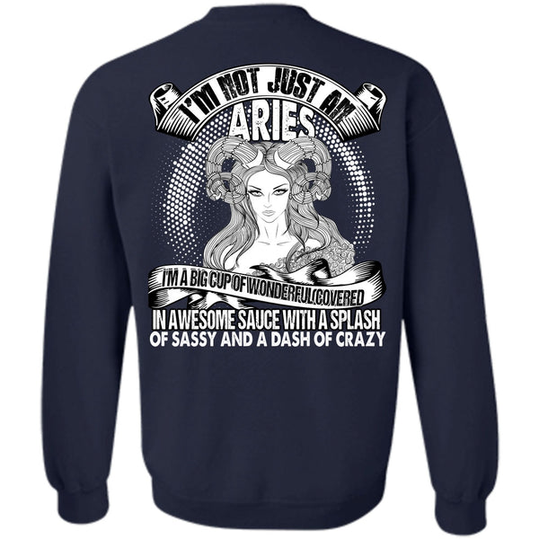 Dash Of Crazy T Shirt, I Love Aries Sweatshirt
