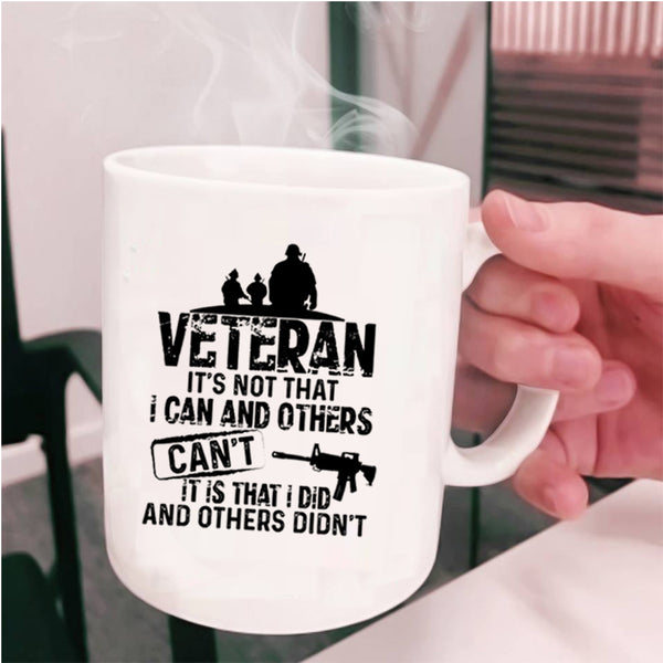 Awesome Gift For Veterans Coffee Mug, Veteran Cup