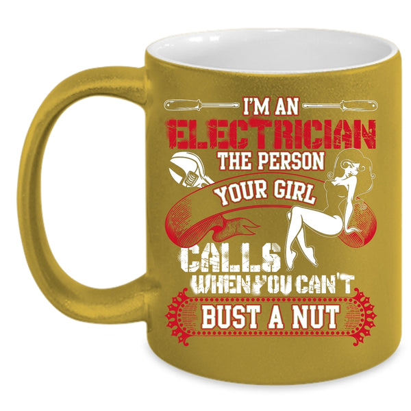 I'm An Electrician Coffee Mug, Awesome Electricians Coffee Cup