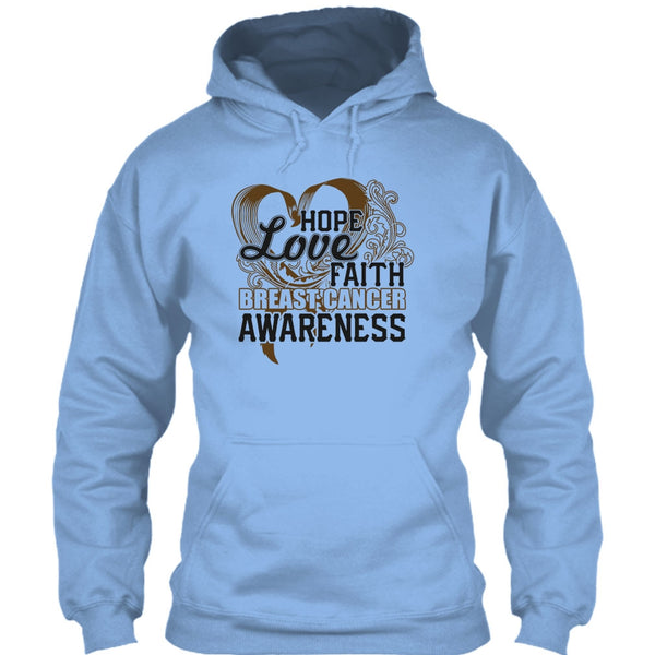 Hope Love Faith T Shirt, Cancer T Shirt