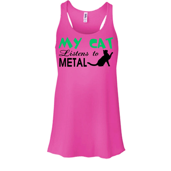 My Cat Listens To Metal Shirt, I Love My Cat Shirt