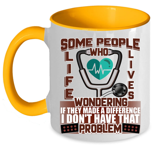 Awesome Gift For Nurse Coffee Mug, Best Nurse Ever Accent Mug