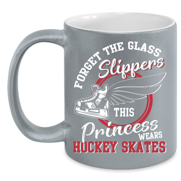 This Princess Wears Hockey Skates Coffee Mug, Cool Daughter Coffee Cup