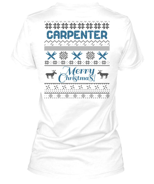 Carpenter Merry Christmas T Shirt, I Love Carpenter T Shirt