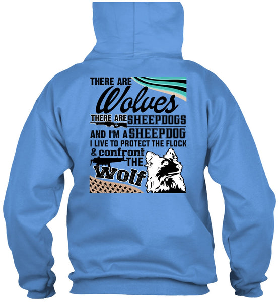 Confront The Wolf T Shirt, There Are Wolves T Shirt