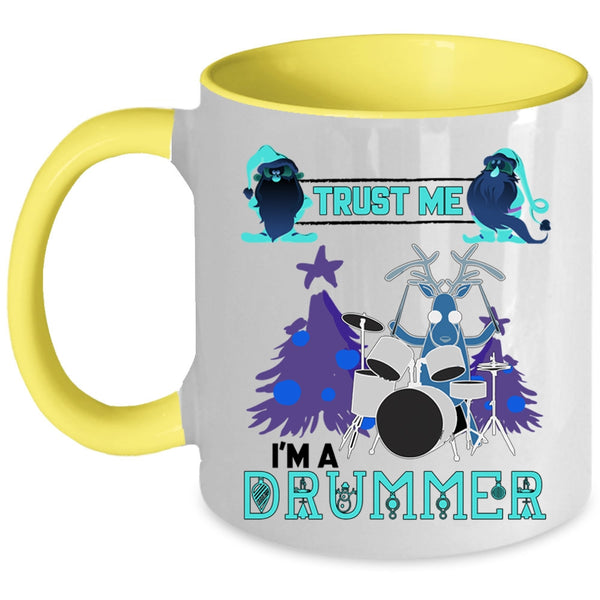 Funny Gift For Drummer Coffee Mug, I'm A Drummer Accent Mug