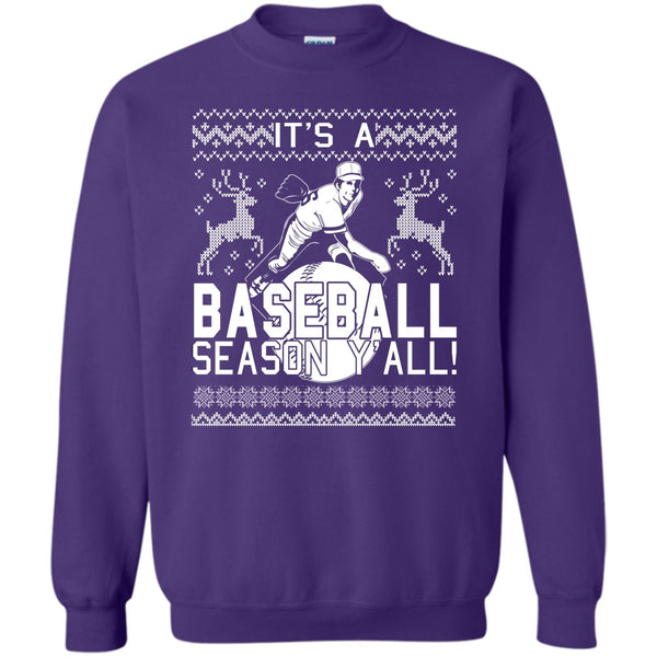 Coolest Baseball Player T Shirt, Merry Christmas Gift Sweatshirt