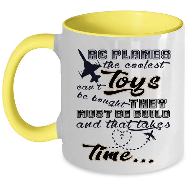The Coolest Toy Can't Be Bought Coffee Mug, RC Planes Accent Mug
