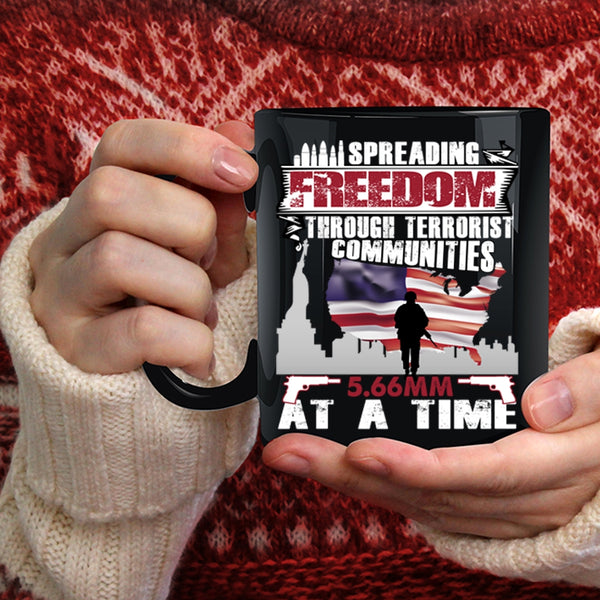 American Flag Coffee Mug, Cool Gift For Americans Coffee Cup