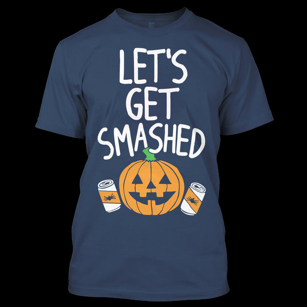 A black t-shirt with the shopify logo