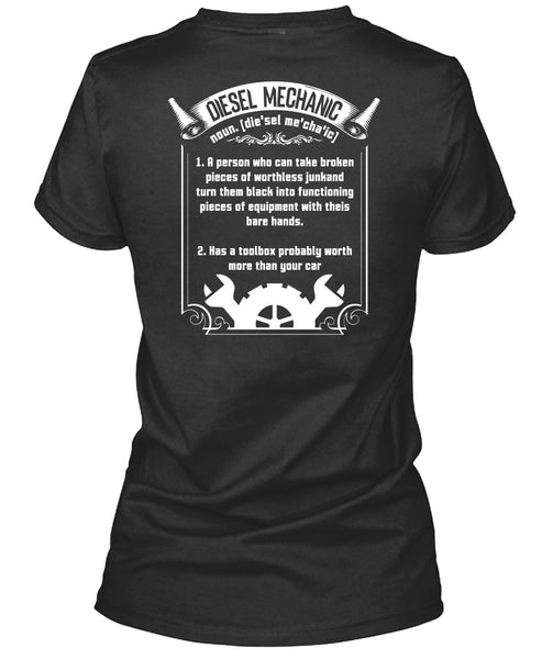 Being A Diesel Mechanic T Shirt, I Love My Life T Shirt