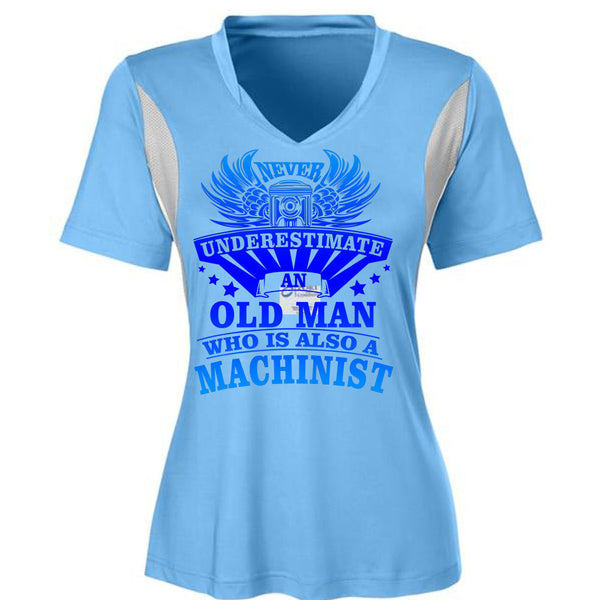 Never Underestimate An Old Man Who Is Also A Machinist T Shirt, Being A Machinist T Shirt, Awesome T-Shirts