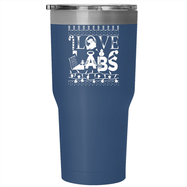 Love Labs Tumbler 30 oz Stainless Steel, Christmas Gift For Son Travel Mug