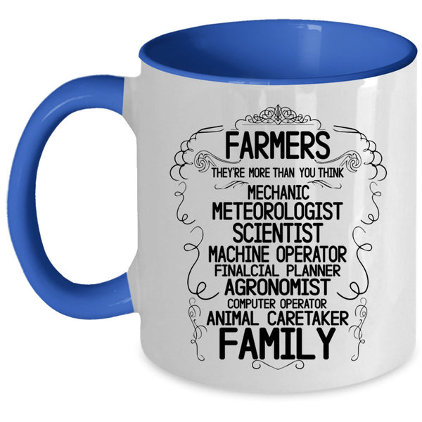 Animal Caretaker Family Coffee Mug, Farmers Accent Mug