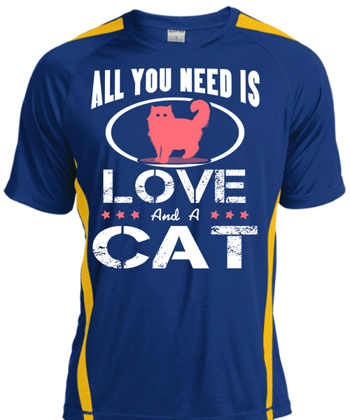 All You Need Is Love And A Cat T Shirt, My Pets T Shirt, My Favorite T Shirt