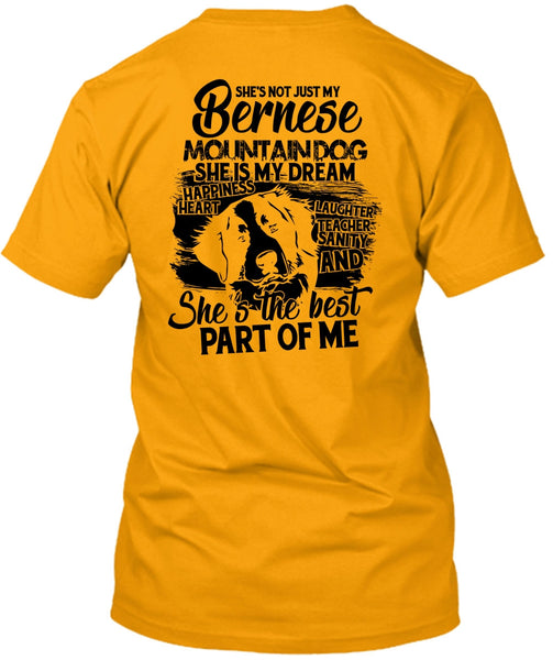 My Bernese Mountain Dog T Shirt, I Love Hiking T Shirt