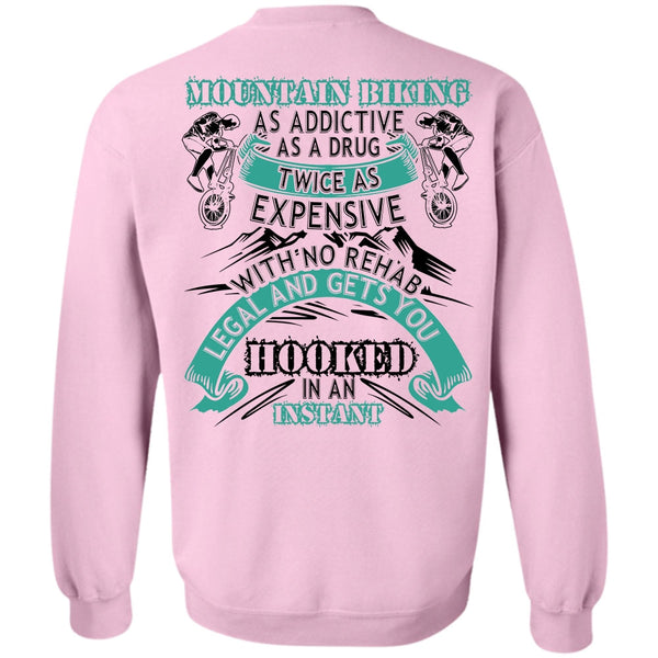 I Love Biker T Shirt, Mountain Biking Sweatshirt