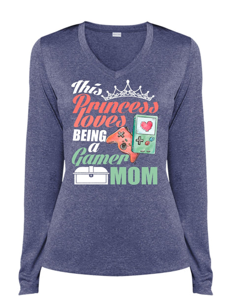 This Princess Loves T Shirt, Being A Gamer Mom T Shirt