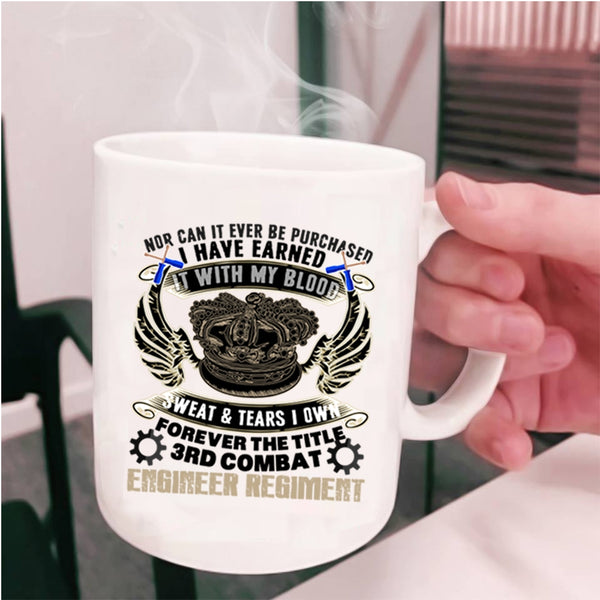 Awesome Engineers Coffee Mug, 3rd Combat Engineer Regiment Cup
