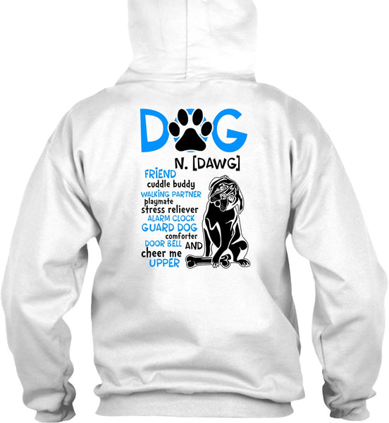 Dog Friend Cuddle Buddy Walking T Shirt, Dog Comforter Door Bell T Shirt