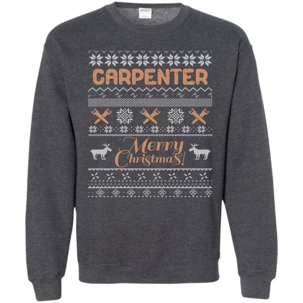 Coolest Carpenter T Shirt, Gift For Merry Christmas Sweatshirt